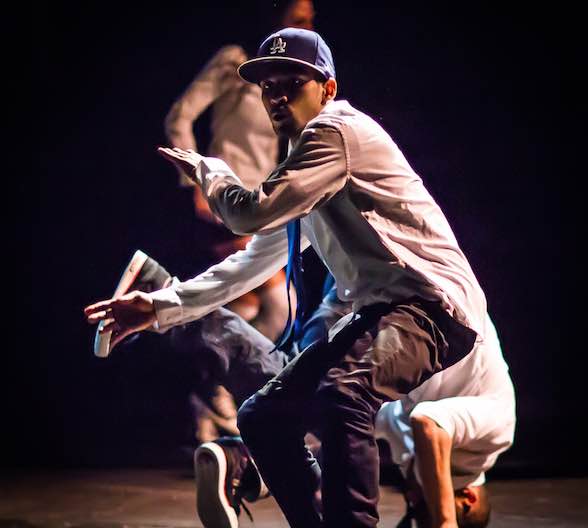 Titelbild der Special Workshops mit einem Breakdancer