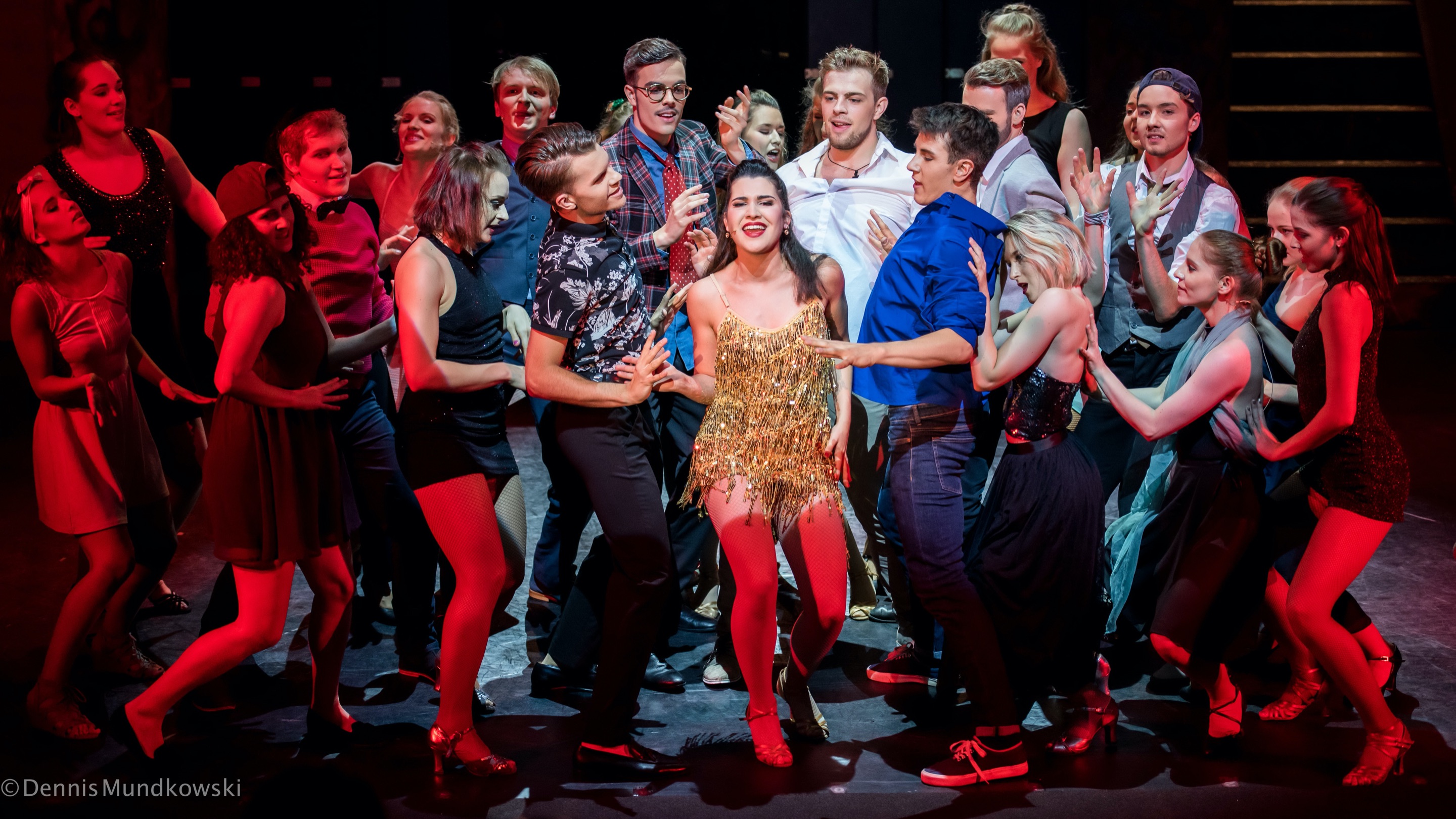 Ein Bühnenfoto aus dem Musical 